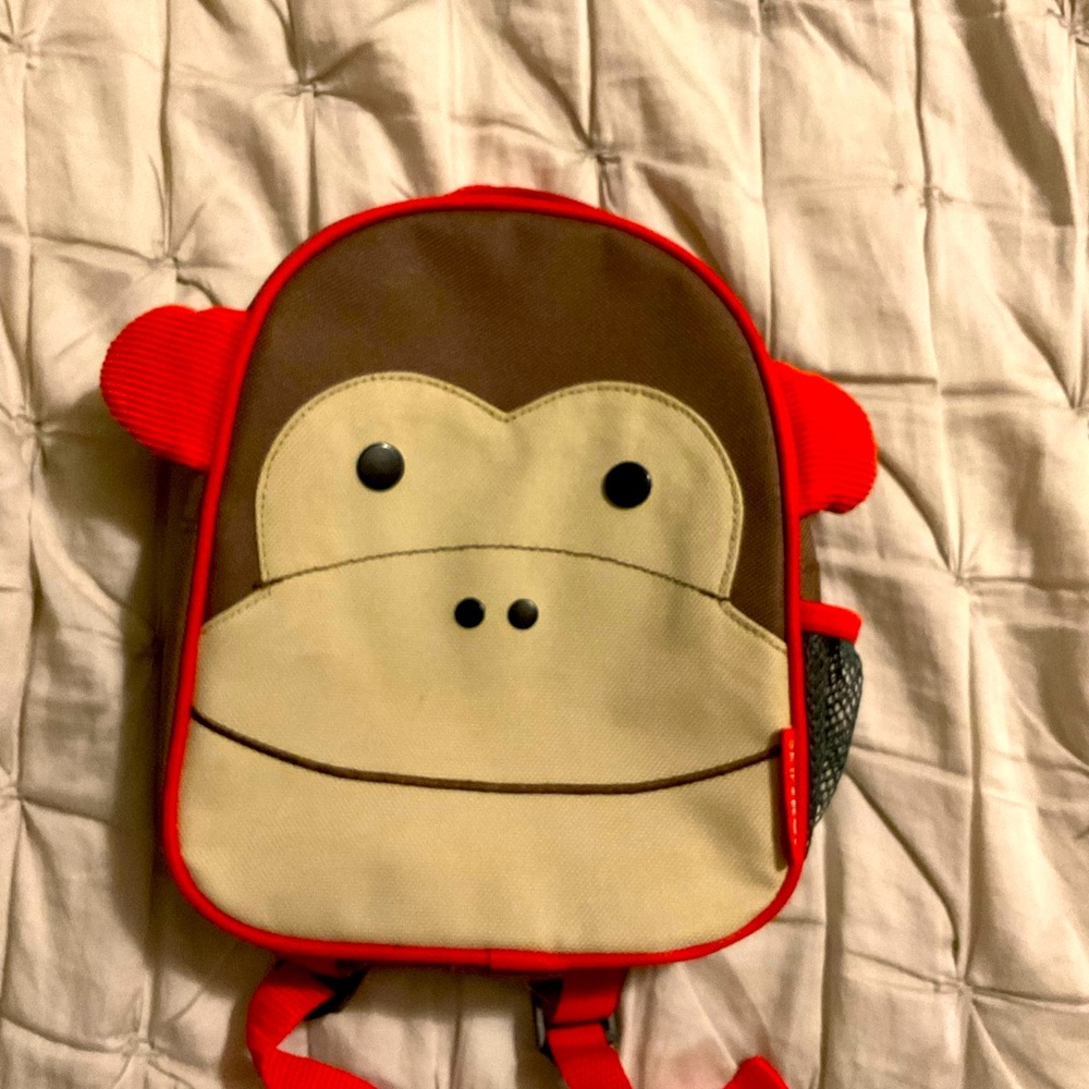 Skip hop monkey backpack